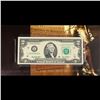 Image 3 : 2003A $2 Federal Reserve Note, Uncirculated 2009 BEP Folio Issue (San Francisco, CA) Grades Gem CU