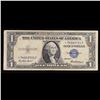 Image 2 : **Star Note** 1935F $1 Blue Seal Silver Certificate Grades vf+