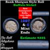 Image 1 : Buffalo Nickel Shotgun Roll in Old Bank Style 'Bell Telephone'  Wrapper 1927 & D Mint Ends.