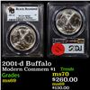 Image 1 : PCGS 2001-d Buffalo Modern Commem Dollar $1 Graded ms69 By PCGS