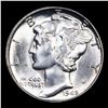 Image 2 : 1945-p Mercury Dime 10c Grades GEM Unc