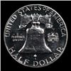 Image 3 : Proof 1962 Franklin Half Dollar 50c Grades GEM+ Proof