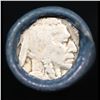 Image 2 : Buffalo Nickel Shotgun Roll in Old Bank Style 'Bell Telephone'  Wrapper 1918 & D Mint Ends.
