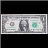 Image 2 : Group of 5 **Star Note** $1 Federal Reserve Notes, Series 1963 to 2009, AU to CU Grade Grades Choice