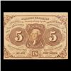 Image 2 : 1862 US Fractional Currency 5c First Issue Fr-1230 Grades Choice AU