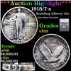 Image 1 : ***Auction Highlight*** 1918/7-s Standing Liberty Quarter 25c Graded vf35 By SEGS (fc)