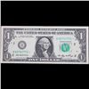 Image 2 : Group of 5 **Star Note** $1 Federal Reserve Notes, Series 1963 to 2009, XF to AU Grade Grades Select