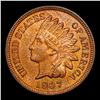 Image 2 : 1907 Indian Cent 1c Grades Select+ Unc RD
