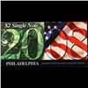Image 2 : 2003A $2 Federal Reserve Note, Uncirculated 2008 BEP Folio Issue (Philadelphia, PA) Grades Gem CU