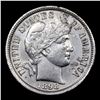 Image 2 : 1898-p Barber Dime 10c Grades Unc Details