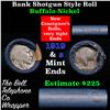 Image 1 : Buffalo Nickel Shotgun Roll in Old Bank Style 'Bell Telephone'  Wrapper 1919 & S Mint Ends.