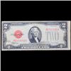 Image 2 : 1928F $2 Red Seal United States Note Grades vf+