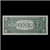 Image 3 : 1957A $1 Blue Seal Silver Certificate Grades Choice CU