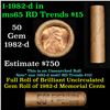 Image 1 : Shotgun Lincoln 1c roll, 1982-d 50 pcs Brandt Wrapper.