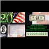 Image 1 : 2003A $2 Federal Reserve Note, Uncirculated 2008 BEP Folio Issue (Cleveland, OH) Grades Gem CU