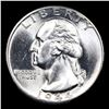 Image 2 : 1944-d Washington Quarter 25c Grades Select+ Unc