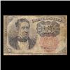 Image 2 : 1875 US Fractional Currency 10c Fifth Issue Fr-1266 Short Key Grades f, fine