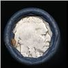 Image 2 : Buffalo Nickel Shotgun Roll in Old Bank Style 'Bell Telephone'  Wrapper 1920 & D Mint Ends.
