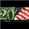 Image 2 : 2003A $2 Federal Reserve Note, Uncirculated 2008 BEP Folio Issue (Dallas, TX) Grades Gem CU