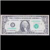 Image 2 : Rare **Star Note** 1993 "C" $1 Federal Reserve Note (Philadelphia, PA) FR-1918C Grades vf++