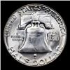 Image 3 : 1954-s Franklin Half Dollar 50c Grades GEM+ Unc