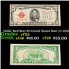 Image 1 : 1928C Red Seal $5 United States Note Fr-1528 Grades vf+