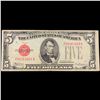 Image 2 : 1928C Red Seal $5 United States Note Fr-1528 Grades vf+