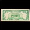 Image 3 : 1928C Red Seal $5 United States Note Fr-1528 Grades vf+