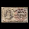 Image 2 : 1870's US Fractional Currency 10¢ Fourth Issue Fr-1257 40MM Seal Watermarked Grades f+