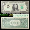 Image 1 : 1963B $1 'Barr Note' Federal Reserve Note Grades vf++