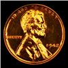 Image 2 : Proof ***Auction Highlight*** 1942 Lincoln Cent Near TOP POP! 1c Graded pr67 rd BY SEGS (fc)