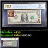 Image 1 : PCGS **Star Note** 1969D $1 Federal Reserve Note, First Day of Issue (Philadelphia, PA) FR-1907-C Gr