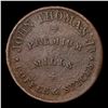 Image 2 : 1863 New York Civil War Token 1c Grades xf+