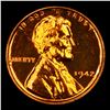 Image 2 : Proof ***Auction Highlight*** 1942 Lincoln Cent Near TOP POP! 1c Graded pr67 rd BY SEGS (fc)