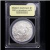 Image 2 : 2007-p Jamestown Modern Commem Dollar $1 Graded ms70, Perfection BY USCG