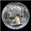 Image 2 : 1983-p Washington Quarter Mint Error 25c Grades Choice Unc