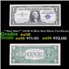 Image 1 : **Star Note** 1957B $1 Blue Seal Silver Certificate Grades Choice AU/BU Slider