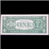 Image 3 : **Star Note** 1957B $1 Blue Seal Silver Certificate Grades Choice AU/BU Slider