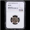 Image 2 : NGC 1938-d Buffalo Nickel 5c Graded ms66 By NGC