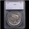 Image 4 : 1921-p Peace Dollar $1 Graded au53 By SEGS