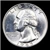 Image 2 : 1943-d Washington Quarter 25c Grades Choice+ Unc
