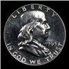 Image 2 : Proof 1963 Franklin Half Dollar 50c Grades GEM Proof