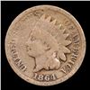 Image 2 : 1864 CN Indian Cent 1c Grades f+