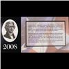 Image 3 : 2003A $2 Federal Reserve Note, Uncirculated 2008 BEP Folio Issue (Dallas, TX) Grades Gem CU