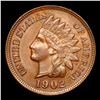 Image 2 : 1902 Indian Cent 1c Grades Choice Unc BN
