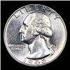 Image 2 : 1943-p Washington Quarter 25c Grades Select Unc