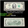 Image 1 : 1995 **Star Note** $2 Federal Reserve Note (Atlanta, GA) Grades Gem CU
