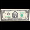 Image 2 : 1995 **Star Note** $2 Federal Reserve Note (Atlanta, GA) Grades Gem CU