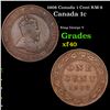 1908 Canada 1 Cent KM-8 Grades xf