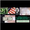 Image 1 : 2003A $2 Federal Reserve Note, Uncirculated 2008 BEP Folio Issue (Dallas, TX) Grades Gem CU